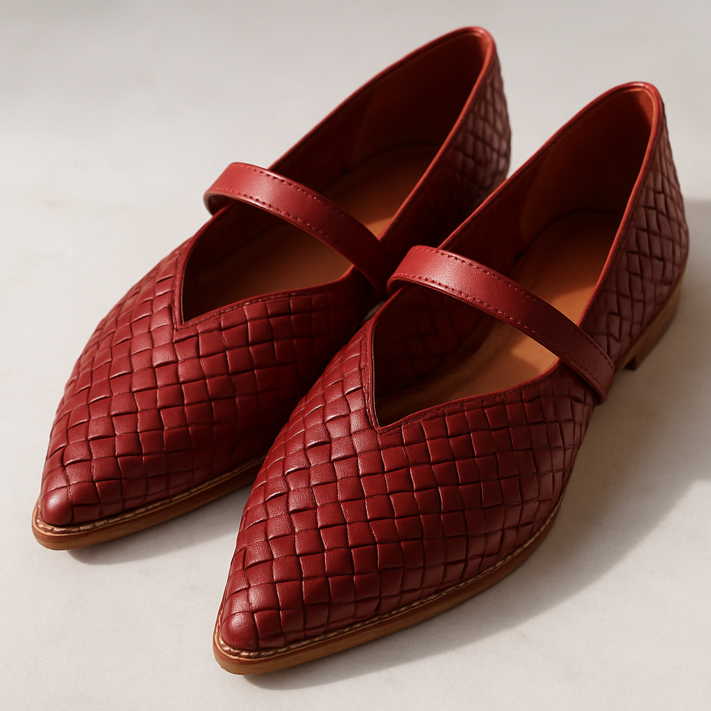 Sandales Élégantes Emmy à Talons Bas et Bout Pointu pour Femme-CHAUSSURES ORTHOPÉDIQUES-PARIS FEMME