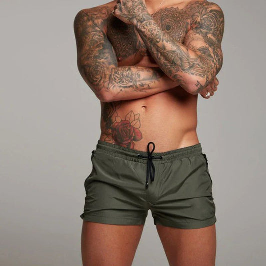 Short de bain stylé Vin à séchage rapide pour homme | Confortable et à séchag...